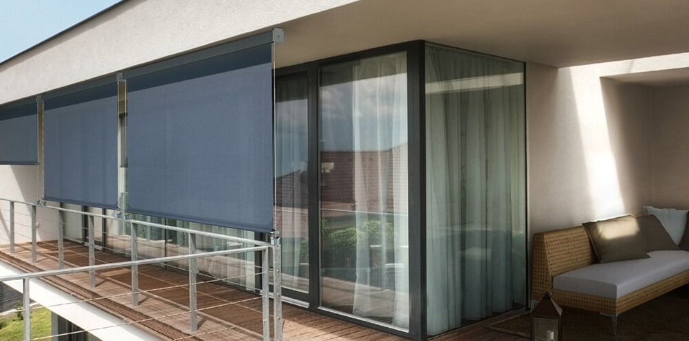 outdoor blinds for apartment balcony